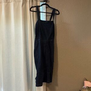 Universal Thread Blue Denim Overall Dress